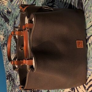 Dooney & Bourke Brown Leather  Bag
